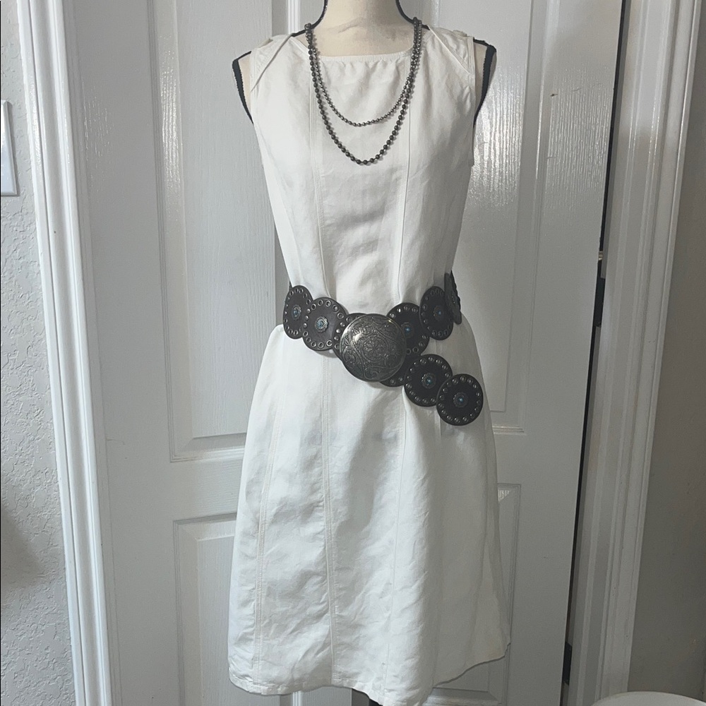 Spring Dress in an ivory color